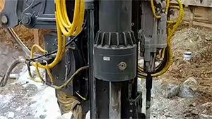 مثقب صخور يدوي (دريل وسبلتر) للعميل في كوريا